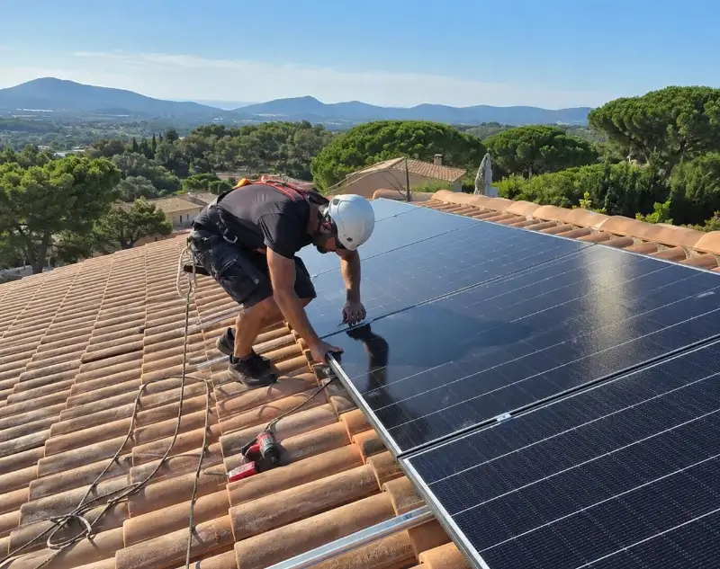 Installateur panneaux solaires Villenouvelle — pose photovoltaïque sur toiture